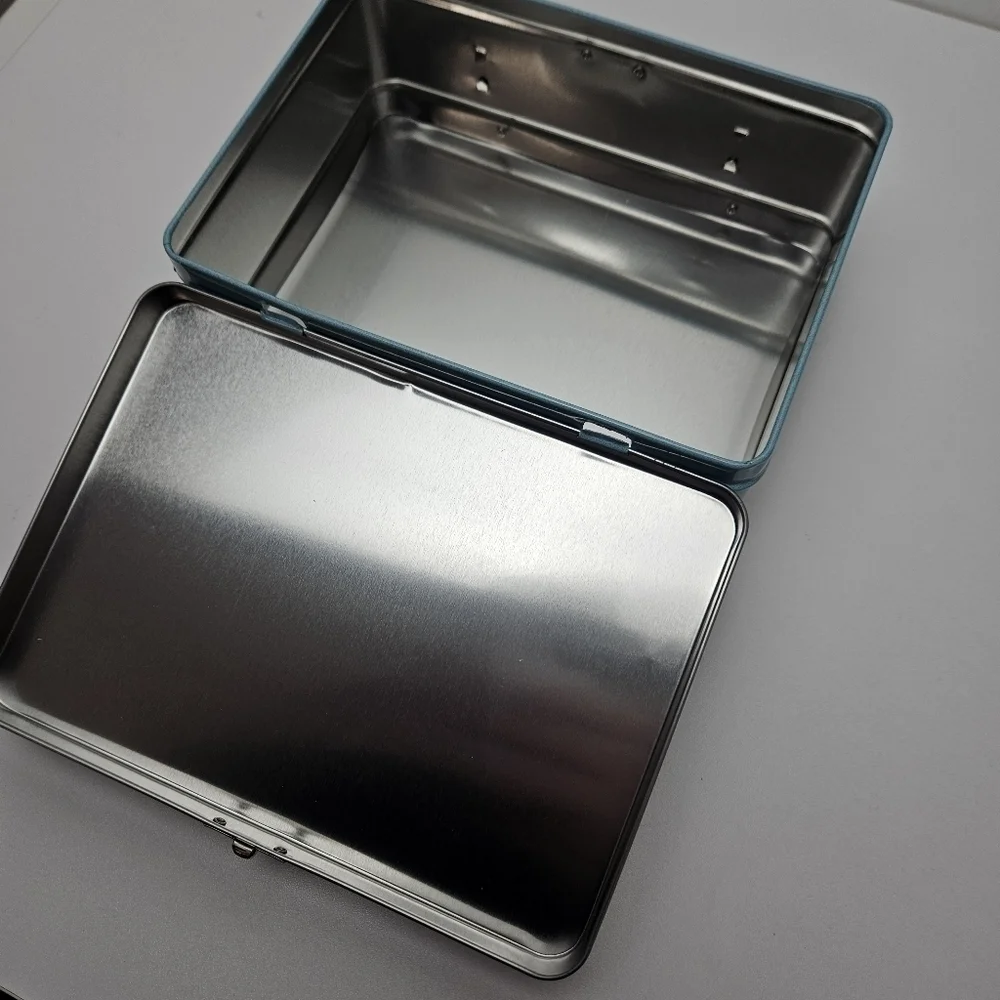 San Jose Sharks Lunchbox Retro Metal School Lunch Box Hockey Collectible